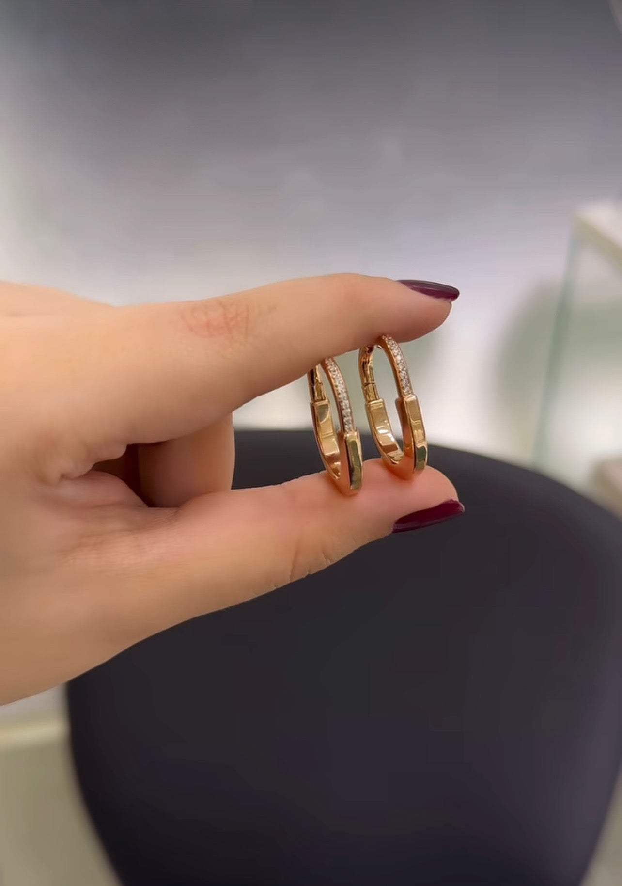 Boucle D’oreilles Serrure