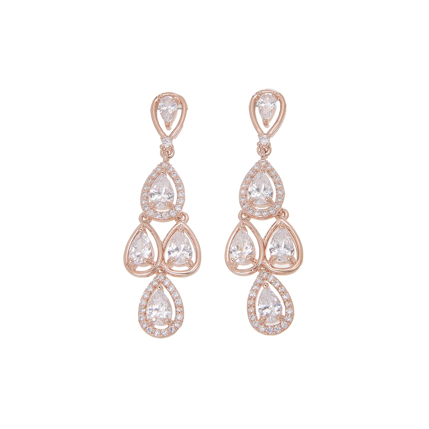 Cascade de Gouttes Rose Gold
