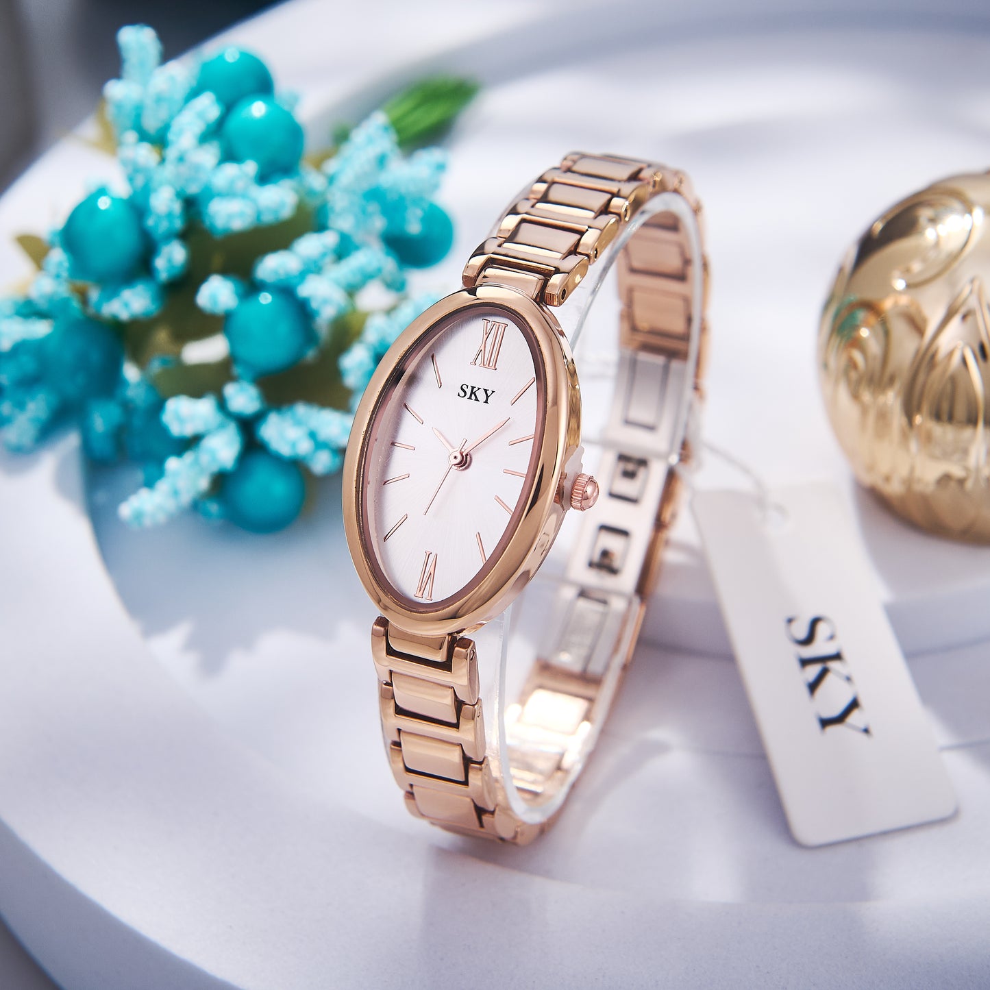 SKY Or Classique – Cadran Blanc Nacré Premium
