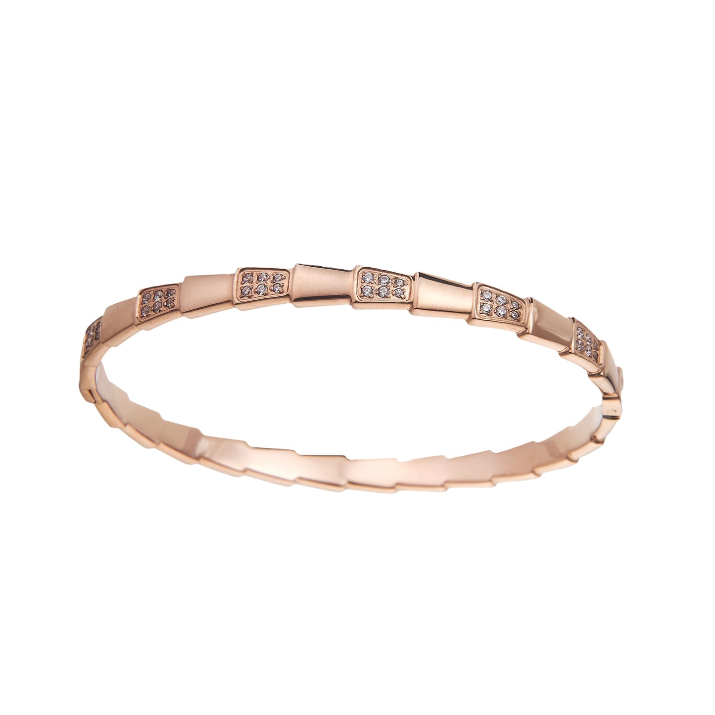 BRACELET ROSE GOLD EN ACIER INOXYDABLE