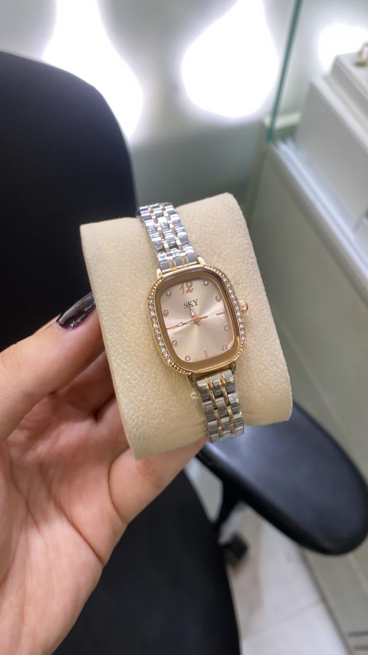 SKY Premium Square – Brillance Or Rosé & Argent
