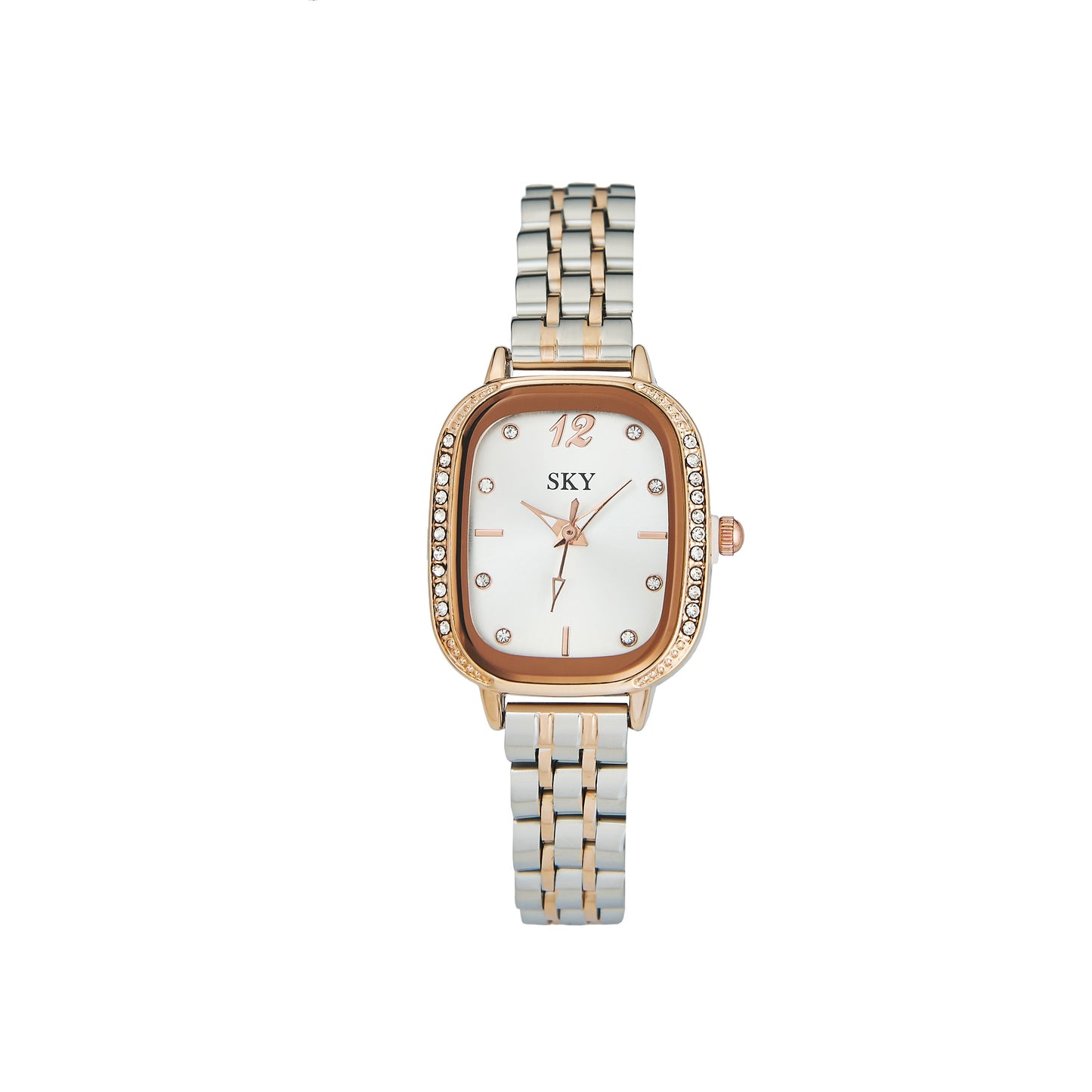 SKY Crystal Square – Cadran Chic & Finition Premium