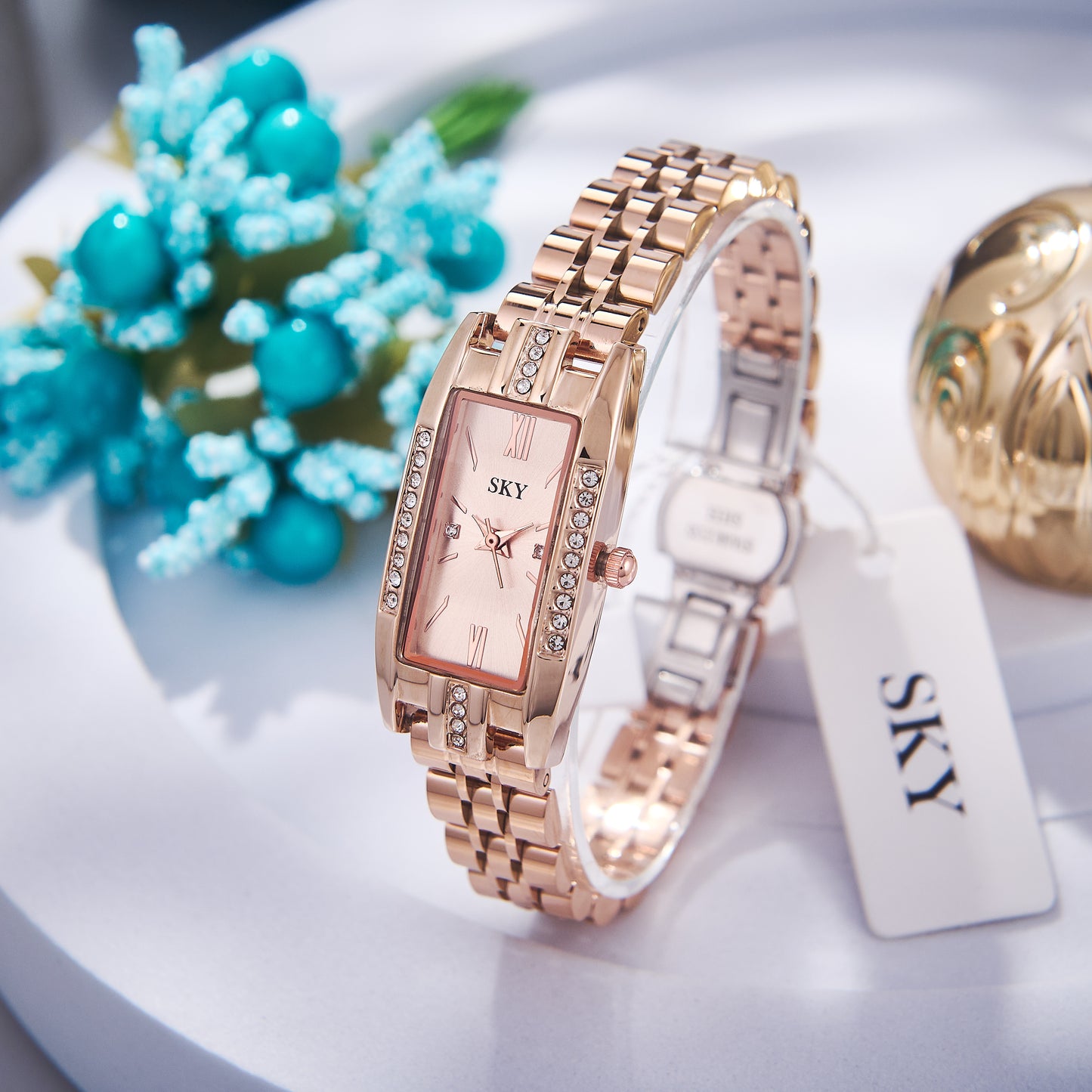 SKY Royal Nude – Montre Luxe Raffinée