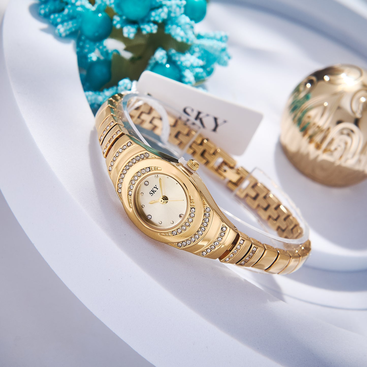 SKY Crystal Gold – Édition Luxe Étincelante