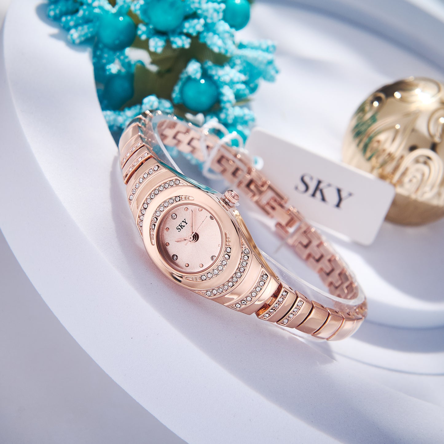 SKY Crystal Luxe – Édition Or Rose Premium