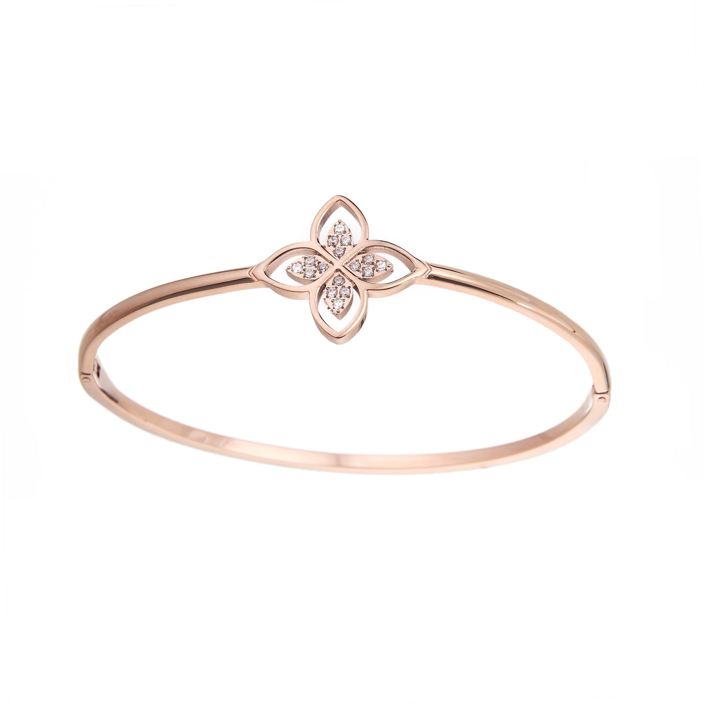 BRACELET ROSE GOLD EN ACIER INOXYDABLE