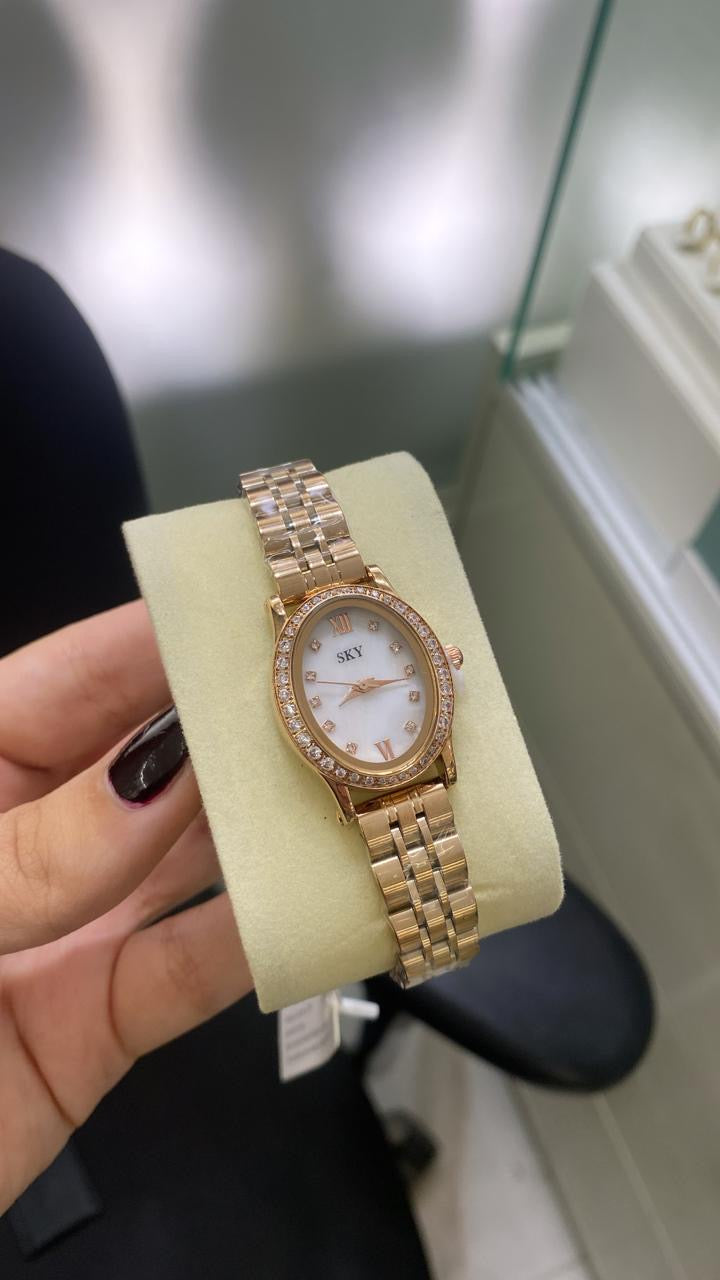 SKY Noble Jewel – Rosé Gold & Cristaux