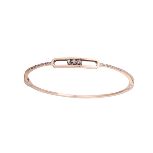 BRACELET ROSE GOLD EN ACIER INOXYDABLE