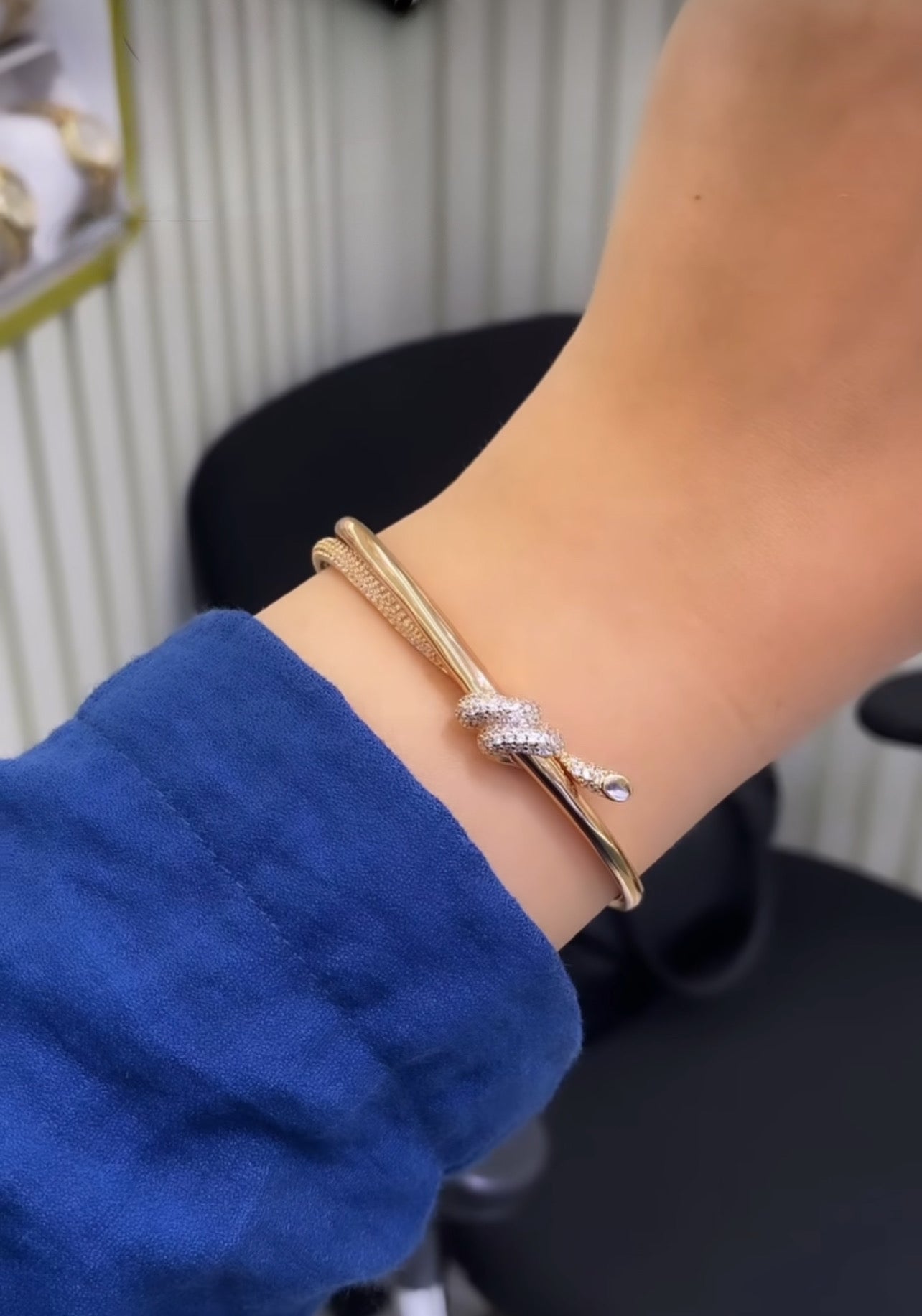 BRACELET Noeud ROSE GOLD