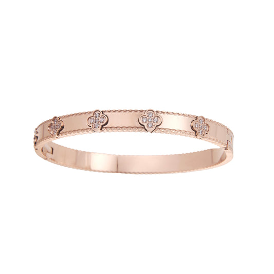 BRACELET ROSE GOLD EN ACIER INOXYDABLE