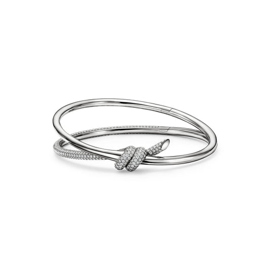 BRACELET Noeud ARGENTÉ