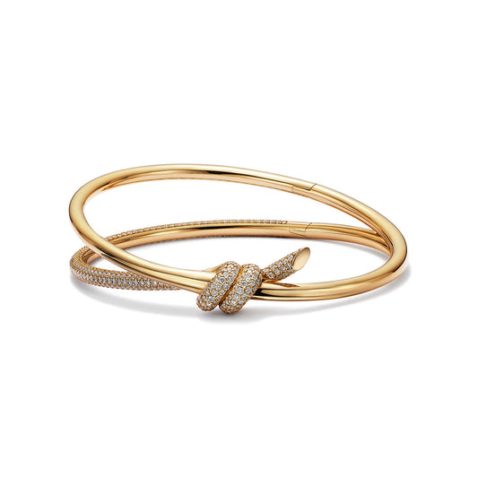 BRACELET NOEUD DORÉ