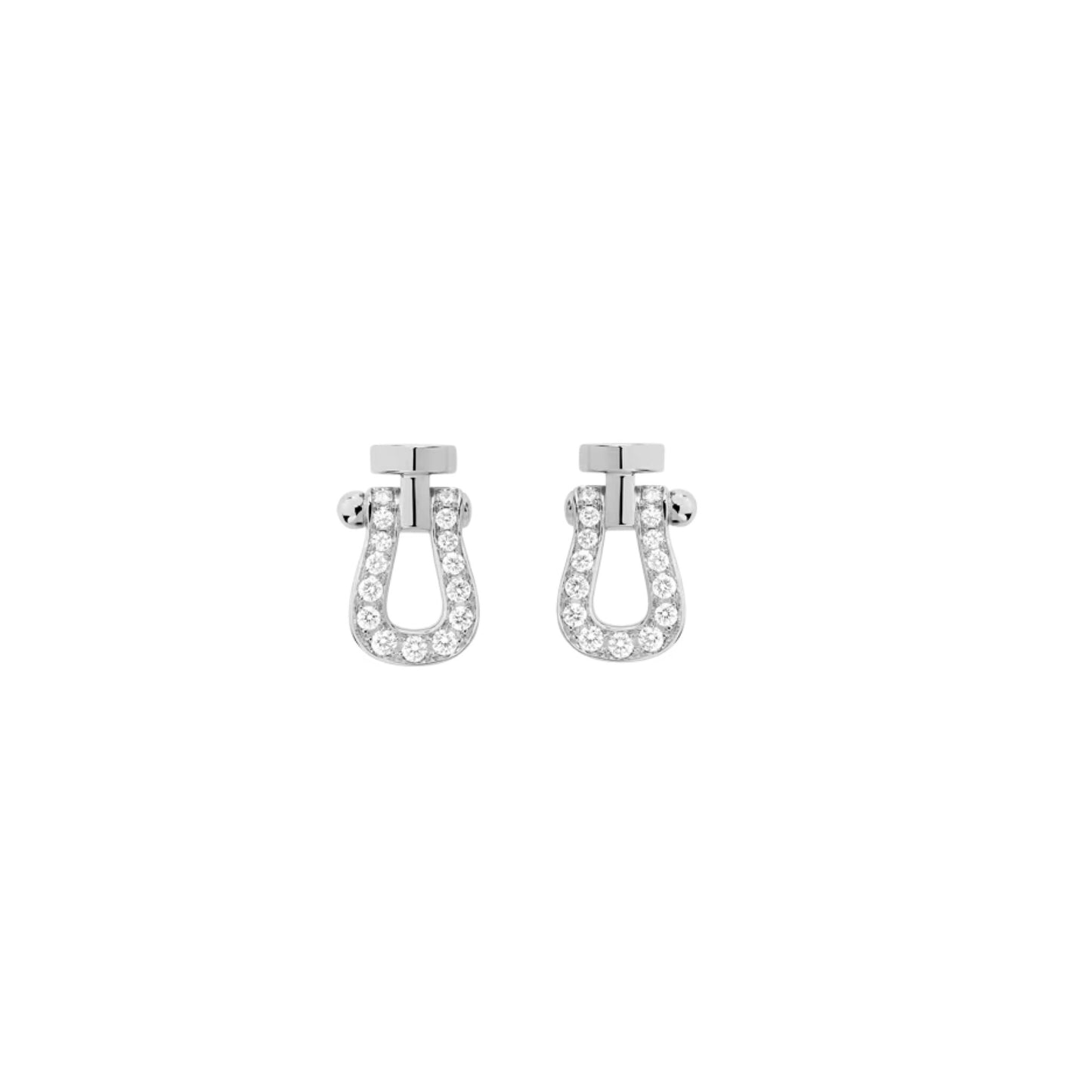 Boucle D’oreilles ètalon Argenté