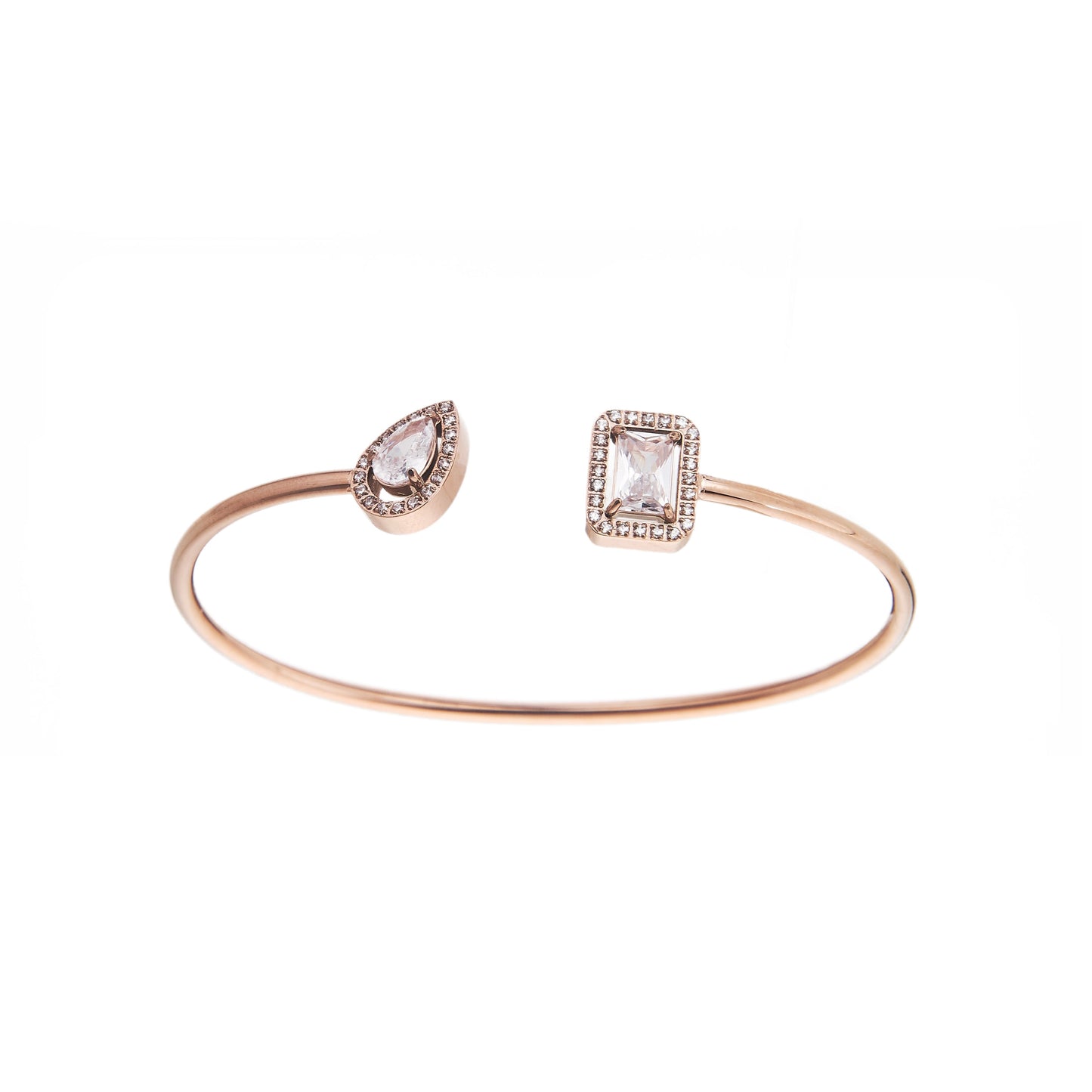 BRACELET ROSE GOLD EN ACIER INOXYDABLE