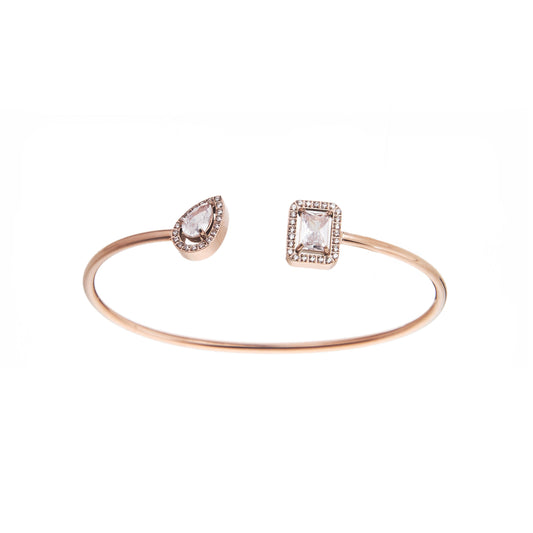 BRACELET ROSE GOLD EN ACIER INOXYDABLE