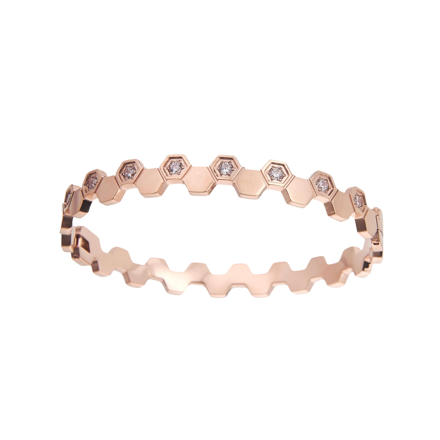 BRACELET ROSE GOLD EN ACIER INOXYDABLE